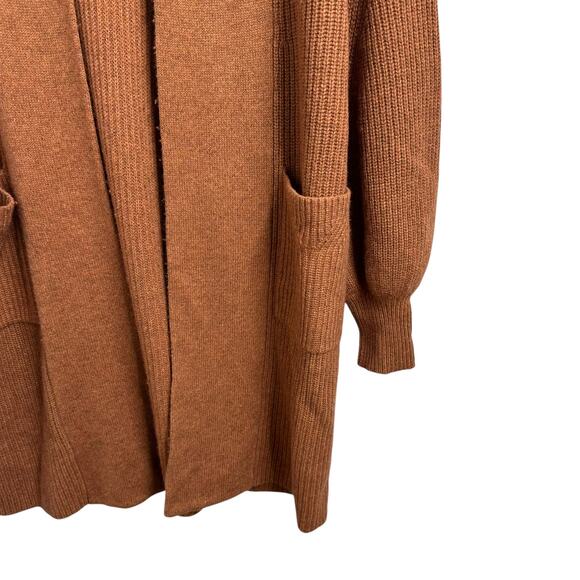 BCBGMaxazria Cardigan XXS Tan Merino Wool Blend‎ - Picture 5 of 8